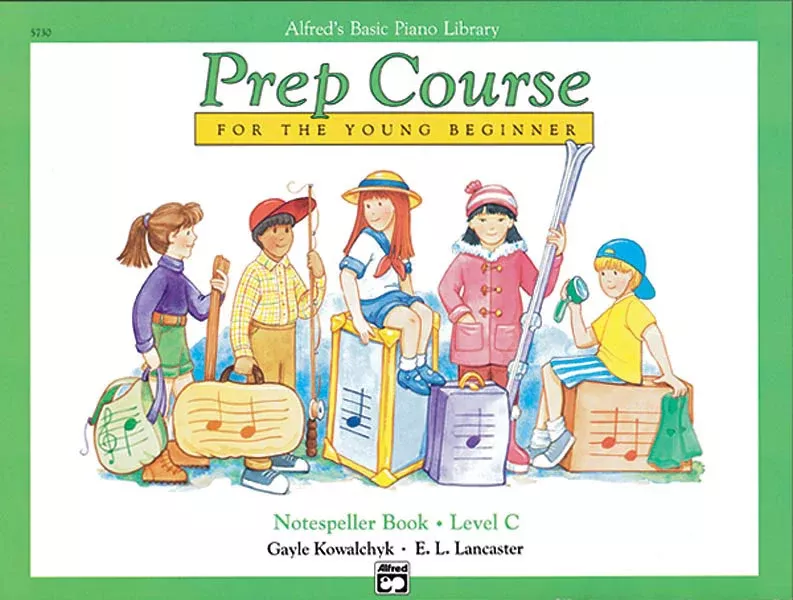 Alfred's Basic Piano Prep Course: Notespeller Book C: Piano Book