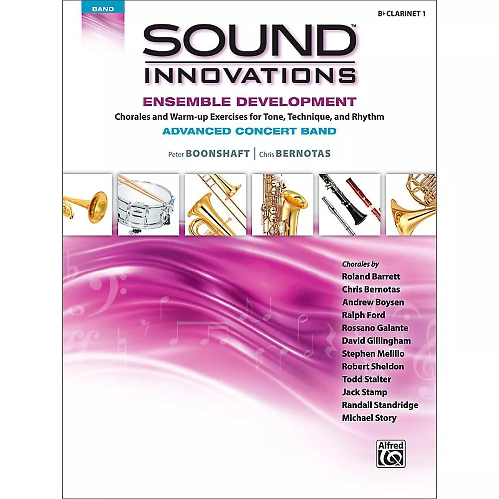 Alfred Sound Innovations Concert Band Ensemble Development Advanced Clarinet 1