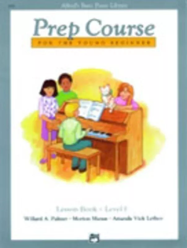 ALFREDS BASIC PIANO PREP COURSE LESSON BOOK LEV F