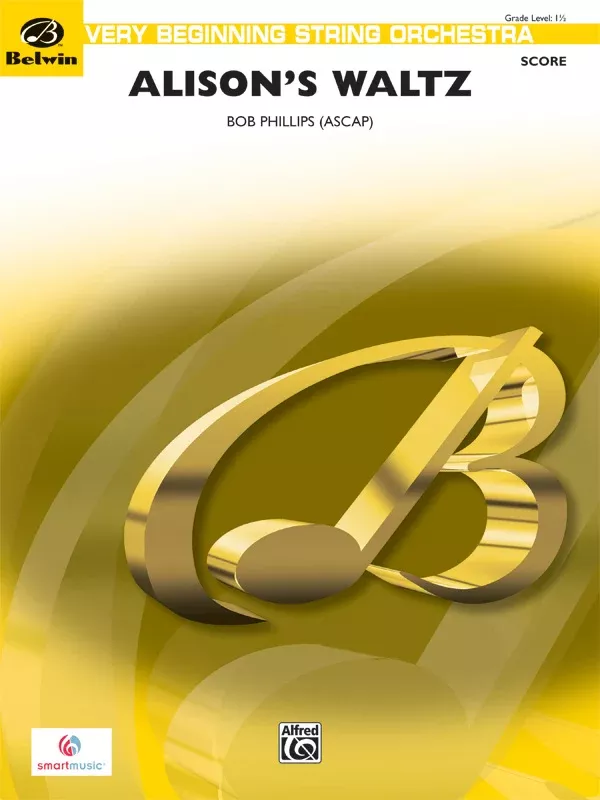 Alison's Waltz: String Orchestra Conductor Score & Parts