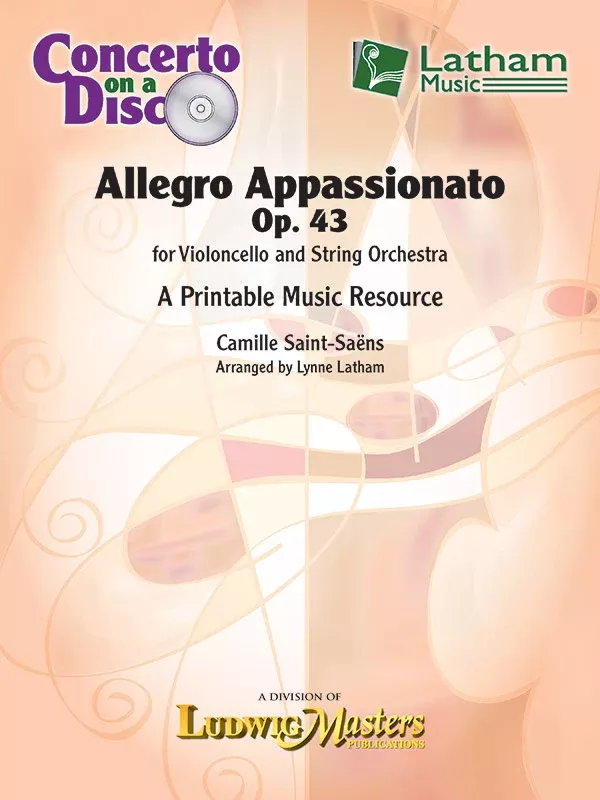 Allegro Appassionato, Op. 43 for Violoncello and String Orchestra: String Orchestra CD
