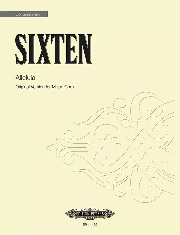 Alleluia for SATB Choir: SATB Choral Octavo