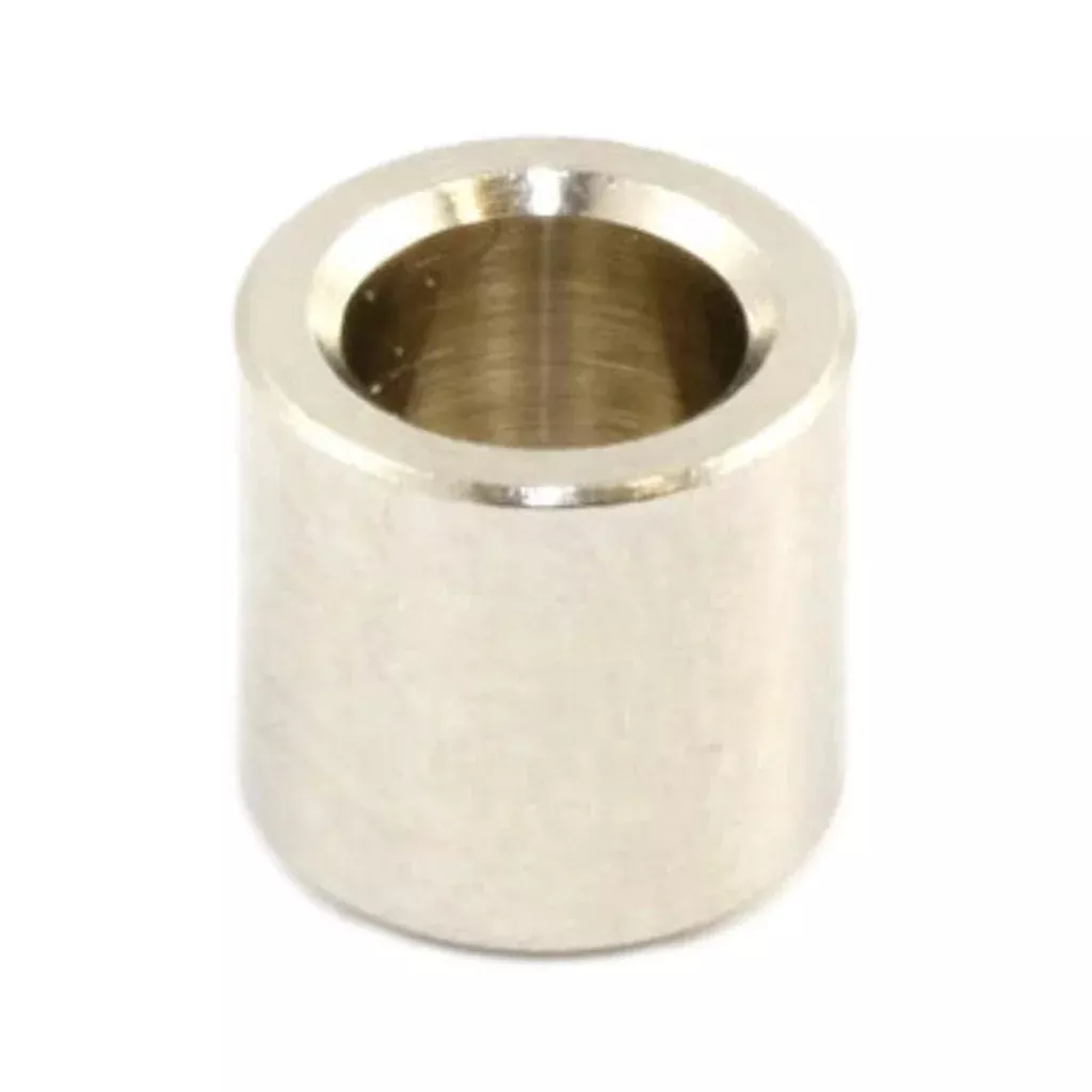 Allparts AP-0187 No Lip String Ferrules, Nickel, Set of 6