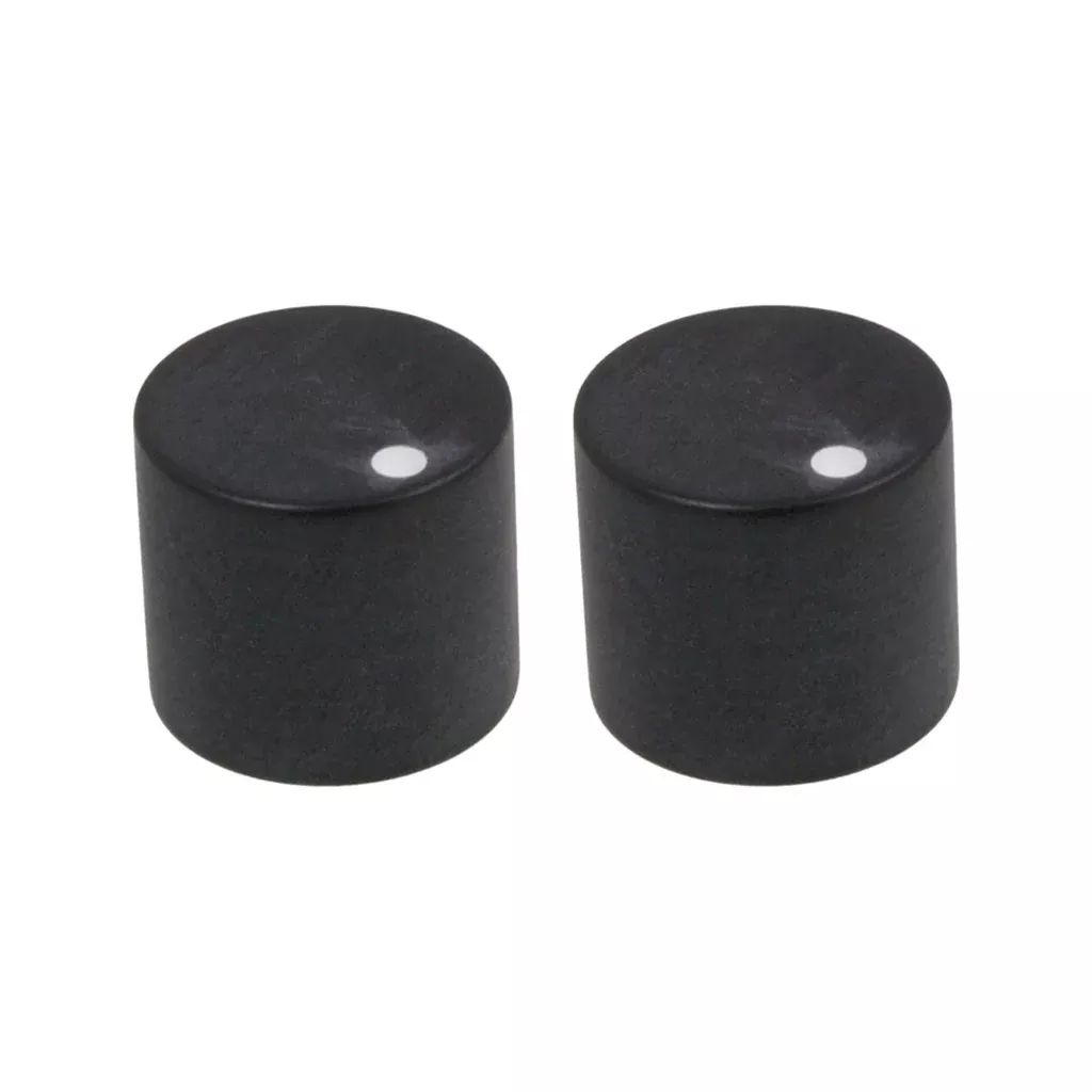 Allparts PK-3282-000 Simulated Ebony Knobs, Set of 2