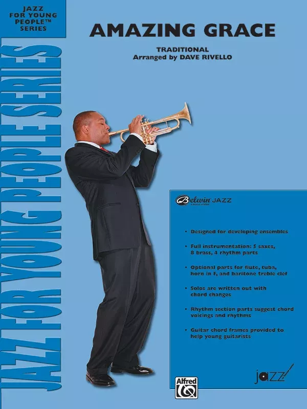 Amazing Grace: Jazz Ensemble Conductor Score & Parts