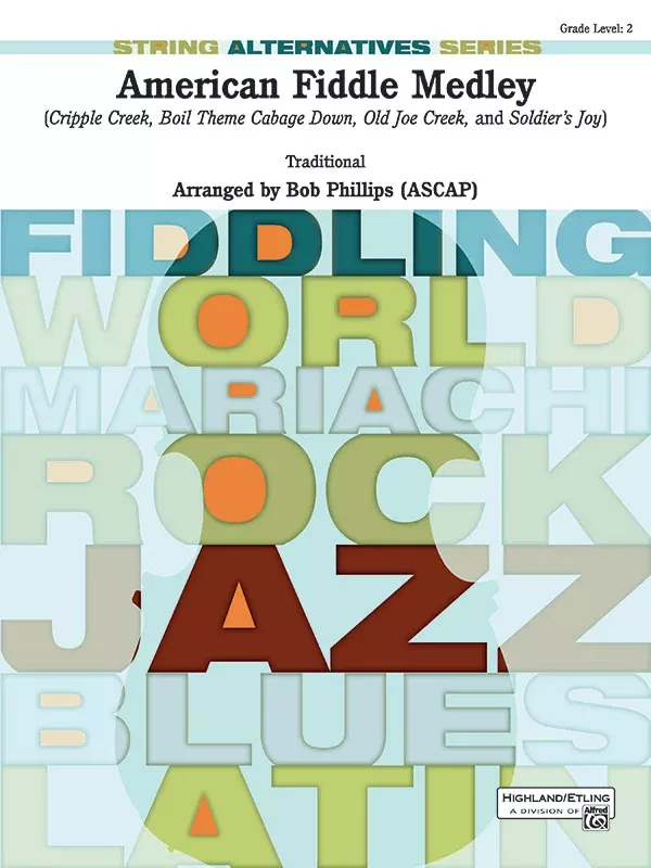 American Fiddle Medley: String Orchestra Conductor Score & Parts