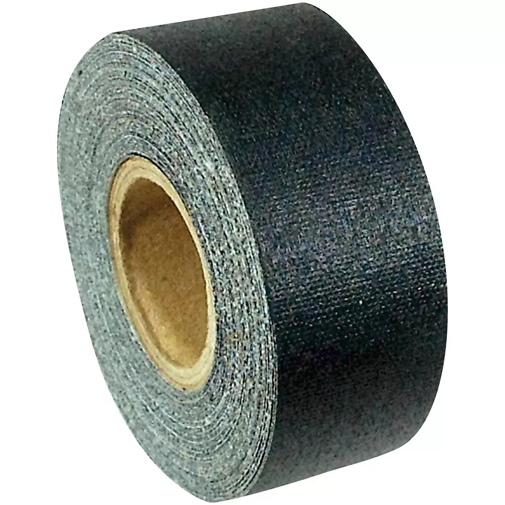 American Recorder Technologies 1" x 8 Yards Mini Roll Gaffers Tape - Black