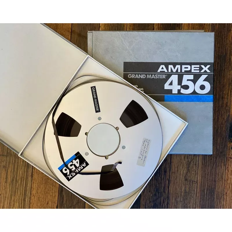 Ampex Grand Master 456 Studio Mastering Audio Tape – 4 Spools