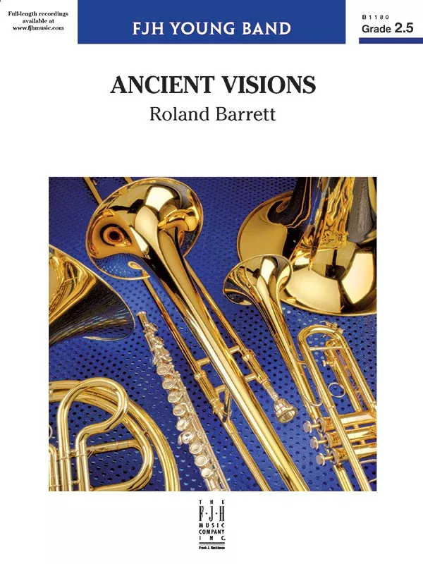Ancient Visions: Concert Band Conductor Score & Parts