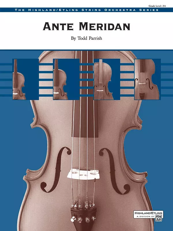 Ante Meridian: String Orchestra Conductor Score & Parts