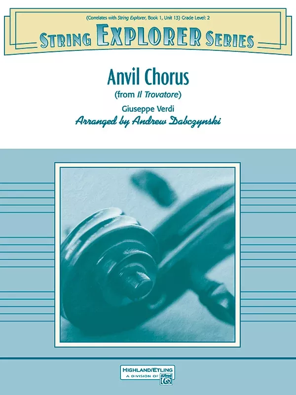 Anvil Chorus: String Orchestra Conductor Score & Parts