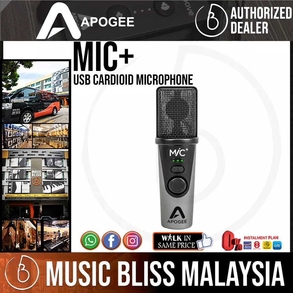 Apogee MiC PLUS USB Cardioid Microphone