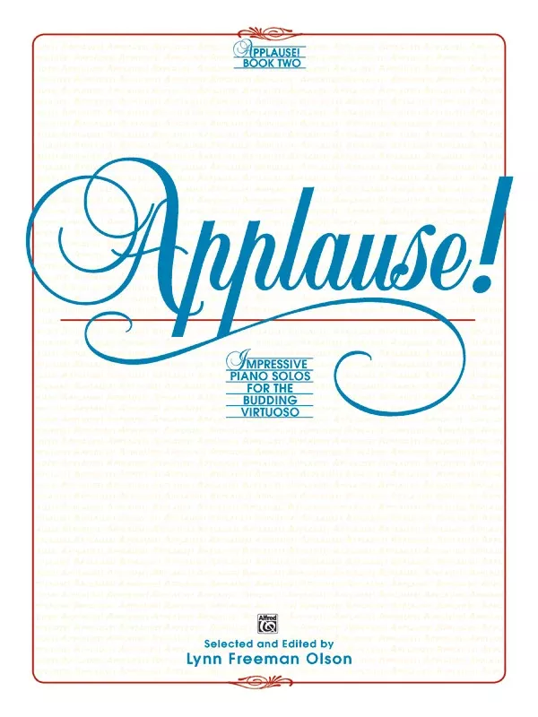 Applause!, Book 2: Piano Book