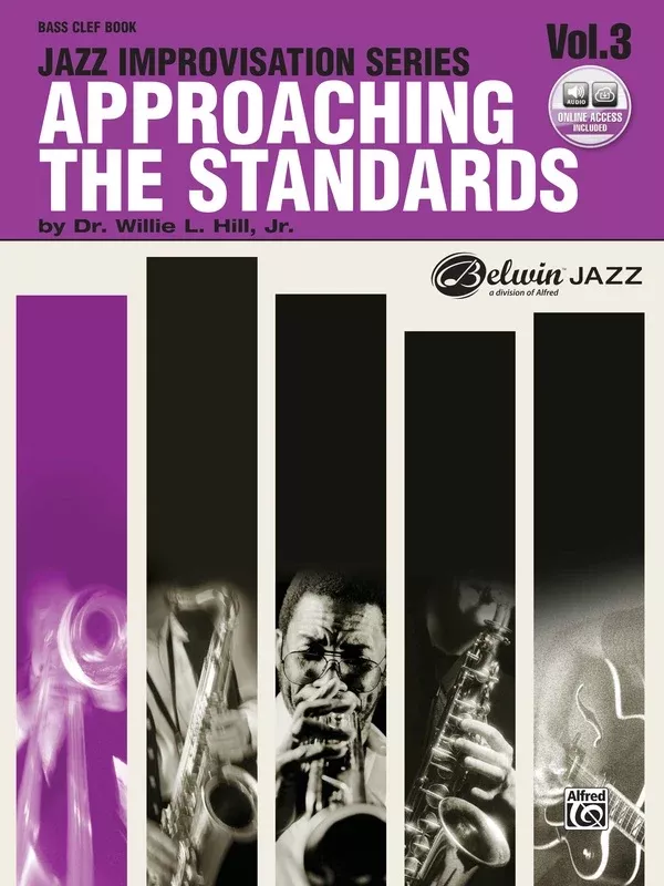 Approaching the Standards, Volume 3: Bass Clef Instruments Book & Online Audio