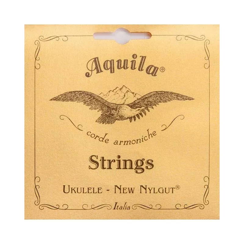 AQUILA 10U NEW NYLGUT TENOR UKULELE STRING SET, REGULAR TUNING