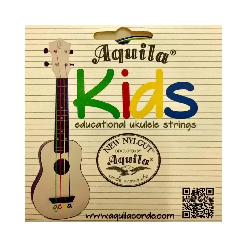 AQUILA KIDS EDUCATIONAL UKULELE STRING SET