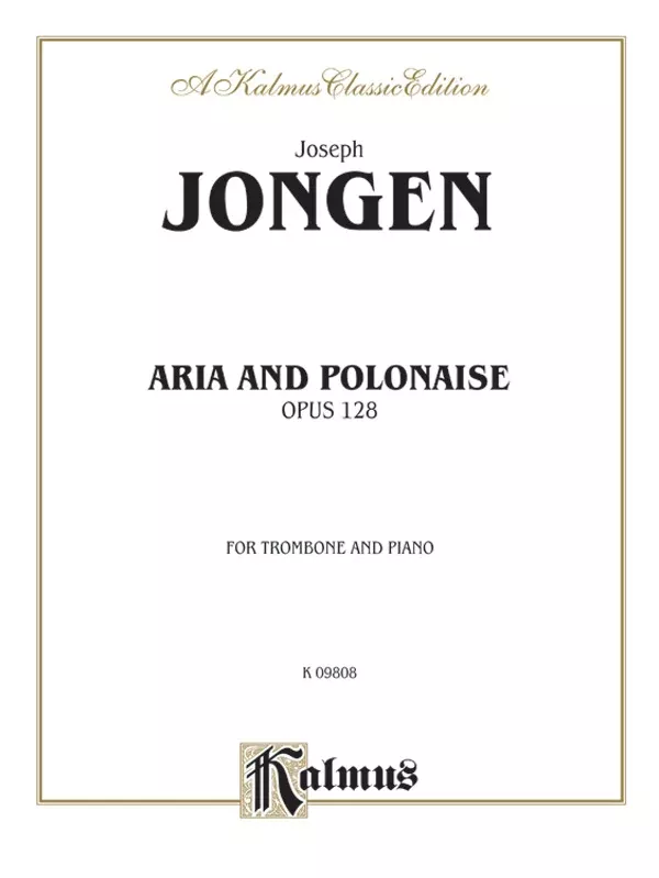 Aria and Polonaise, Opus 128: Trombone Part(s)