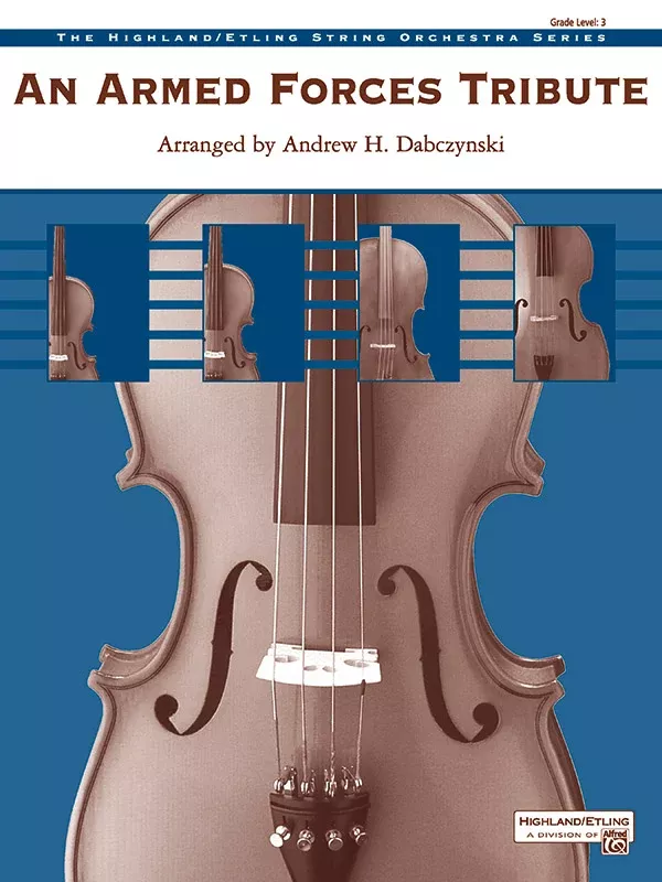 An Armed Forces Tribute: String Orchestra Conductor Score & Parts