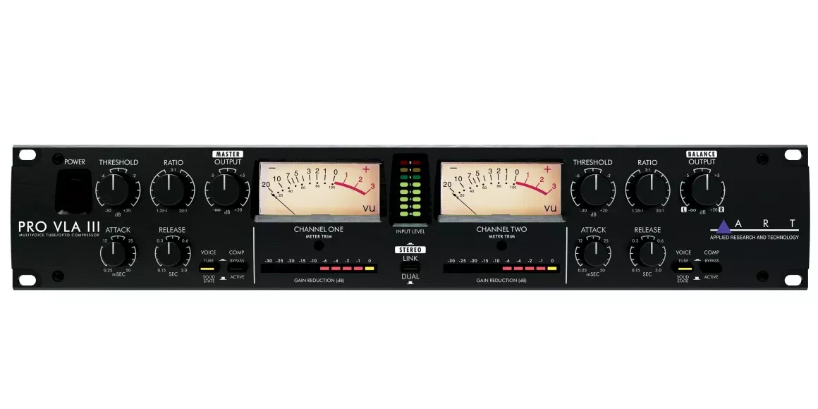 ART Pro VLA III Multi-voice Tube/Opto Compressor