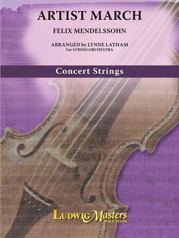 Artist March: String Orchestra Conductor Score & Parts