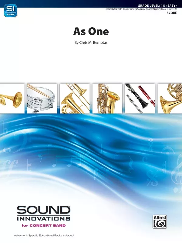 As One: Concert Band Conductor Score