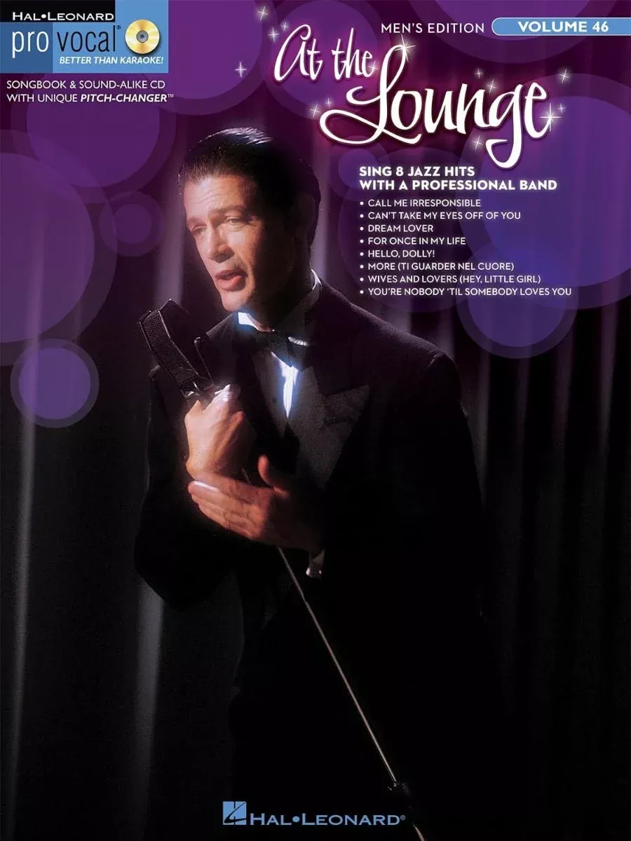 At the Lounge Pro Vocal Men's Edition Volume 46 BK/CD