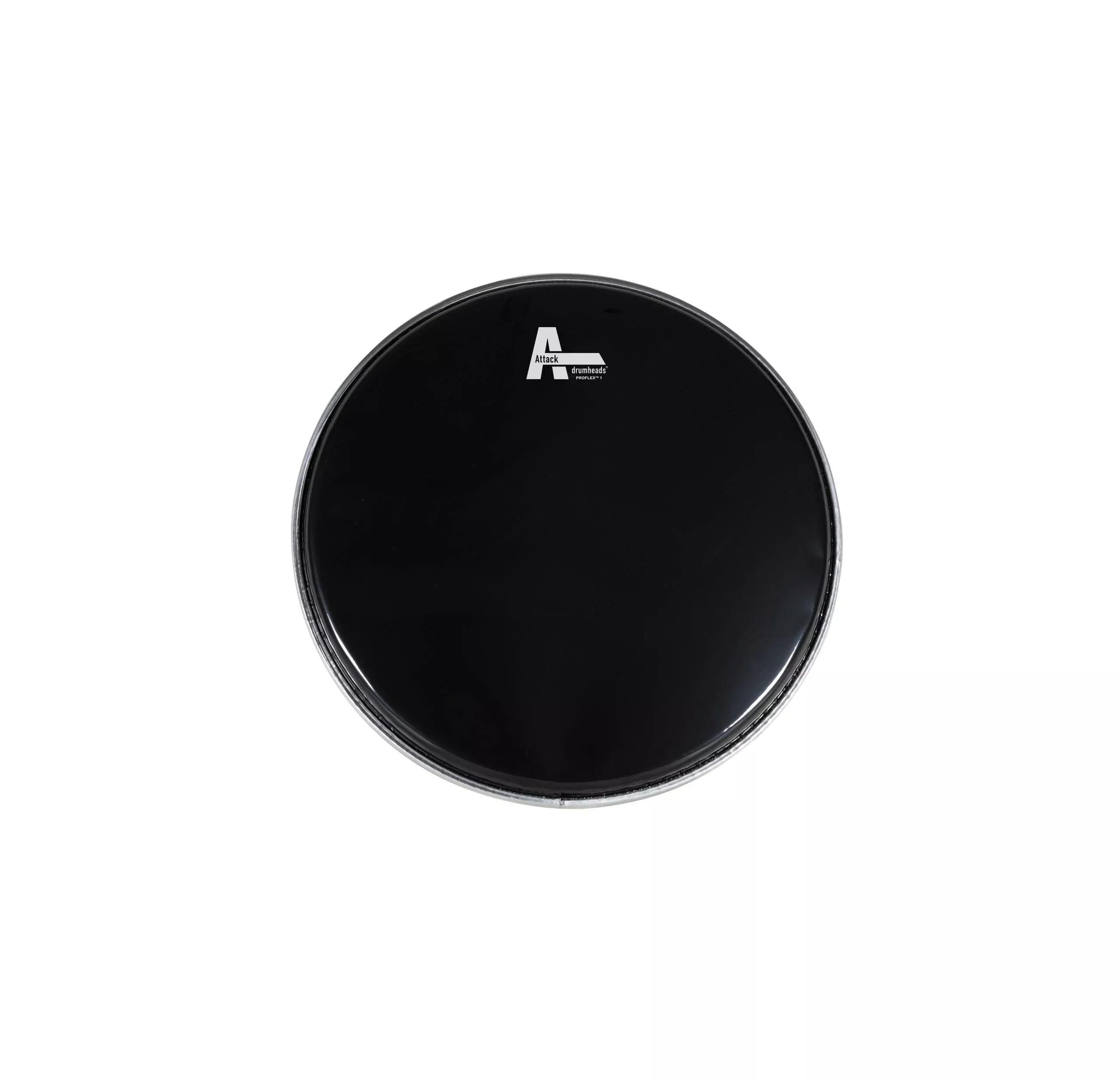 Attack 10″ ProFlex1 1Ply Medium Black Drum Head