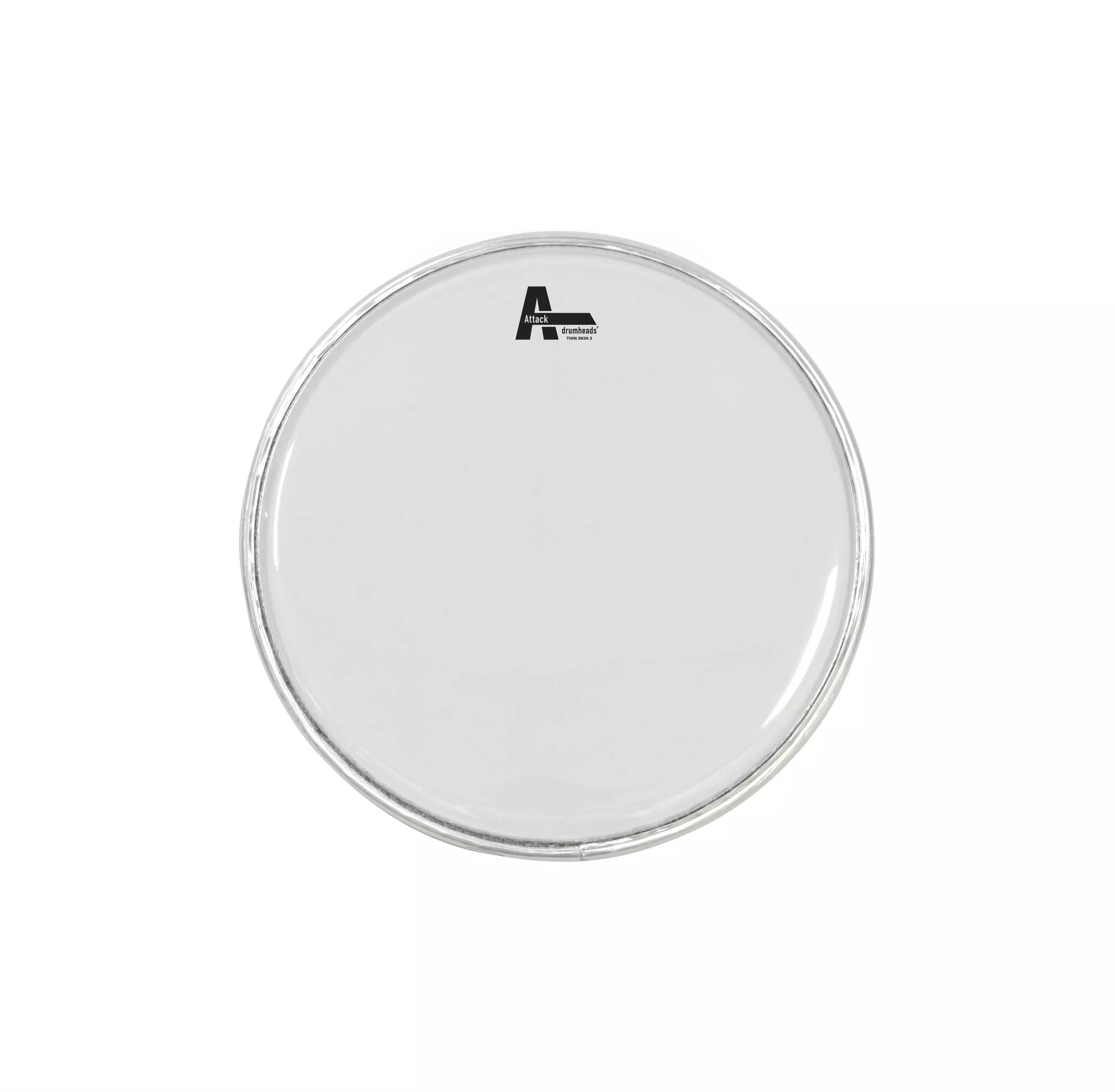 Attack 12" ThinSkin2 2Ply Medium Thin Clear Drum Head