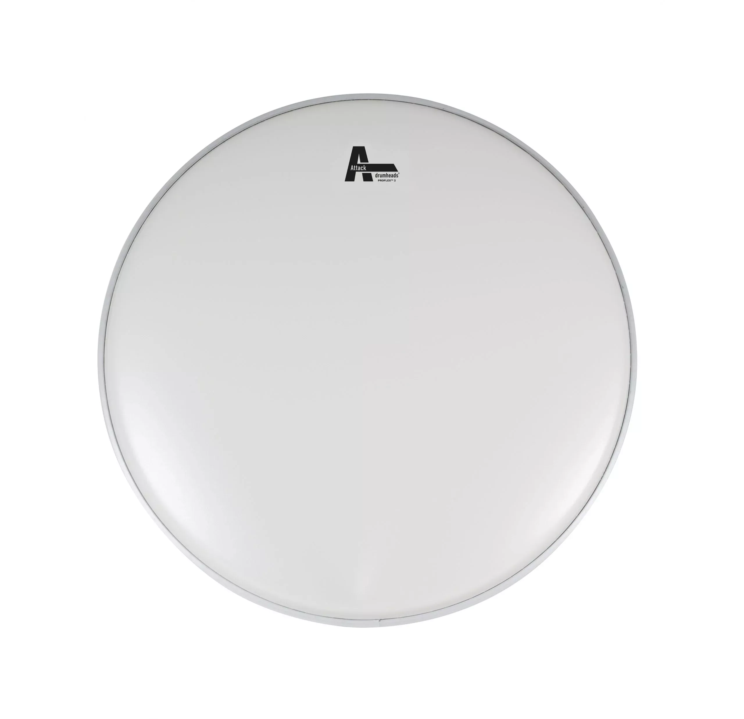 Attack 16" ProFlex2 2 Ply Heavy White Coated Drum Head