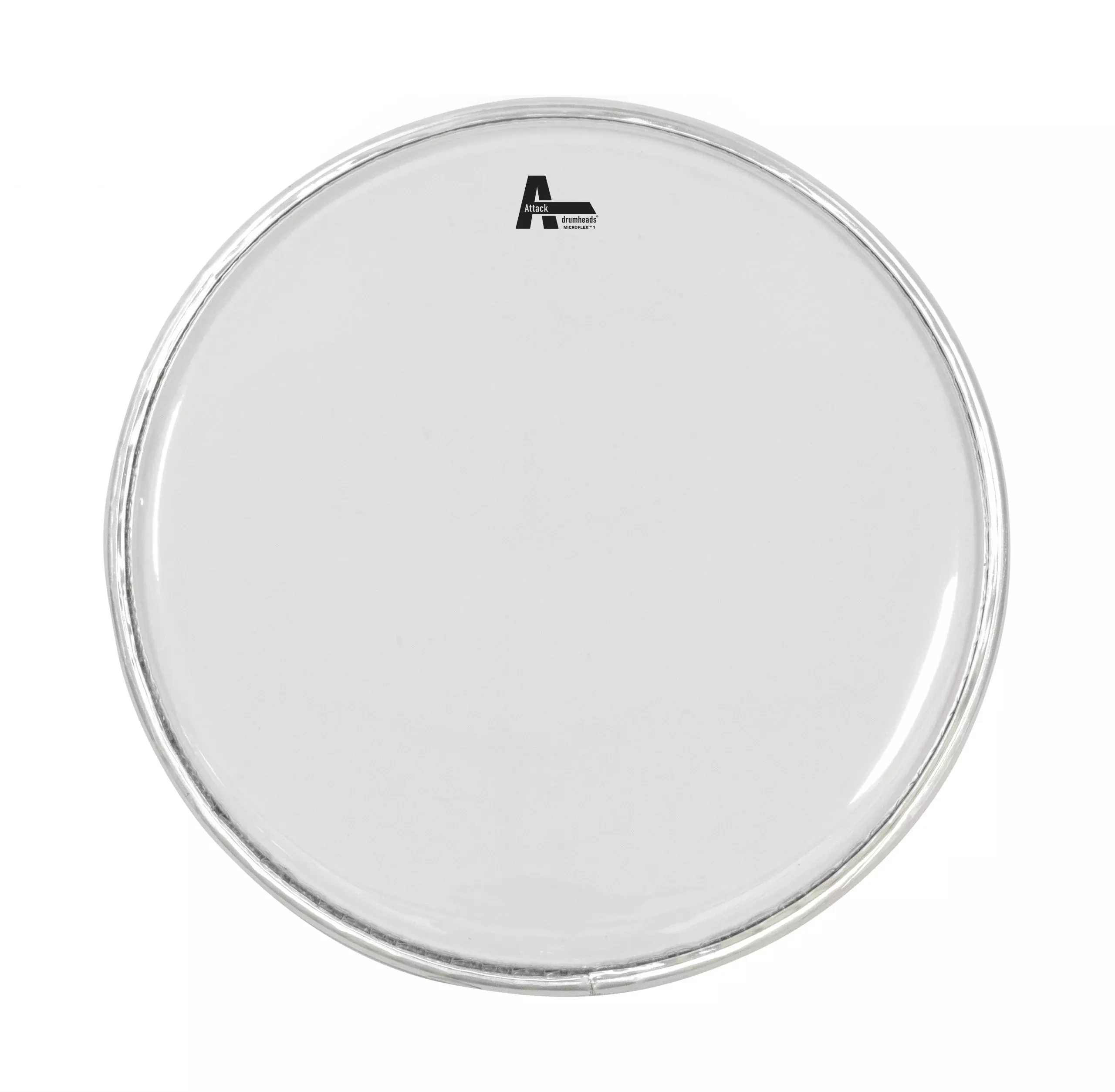 Attack 18" MicroFlex1 1Ply Thin Clear Drum Head