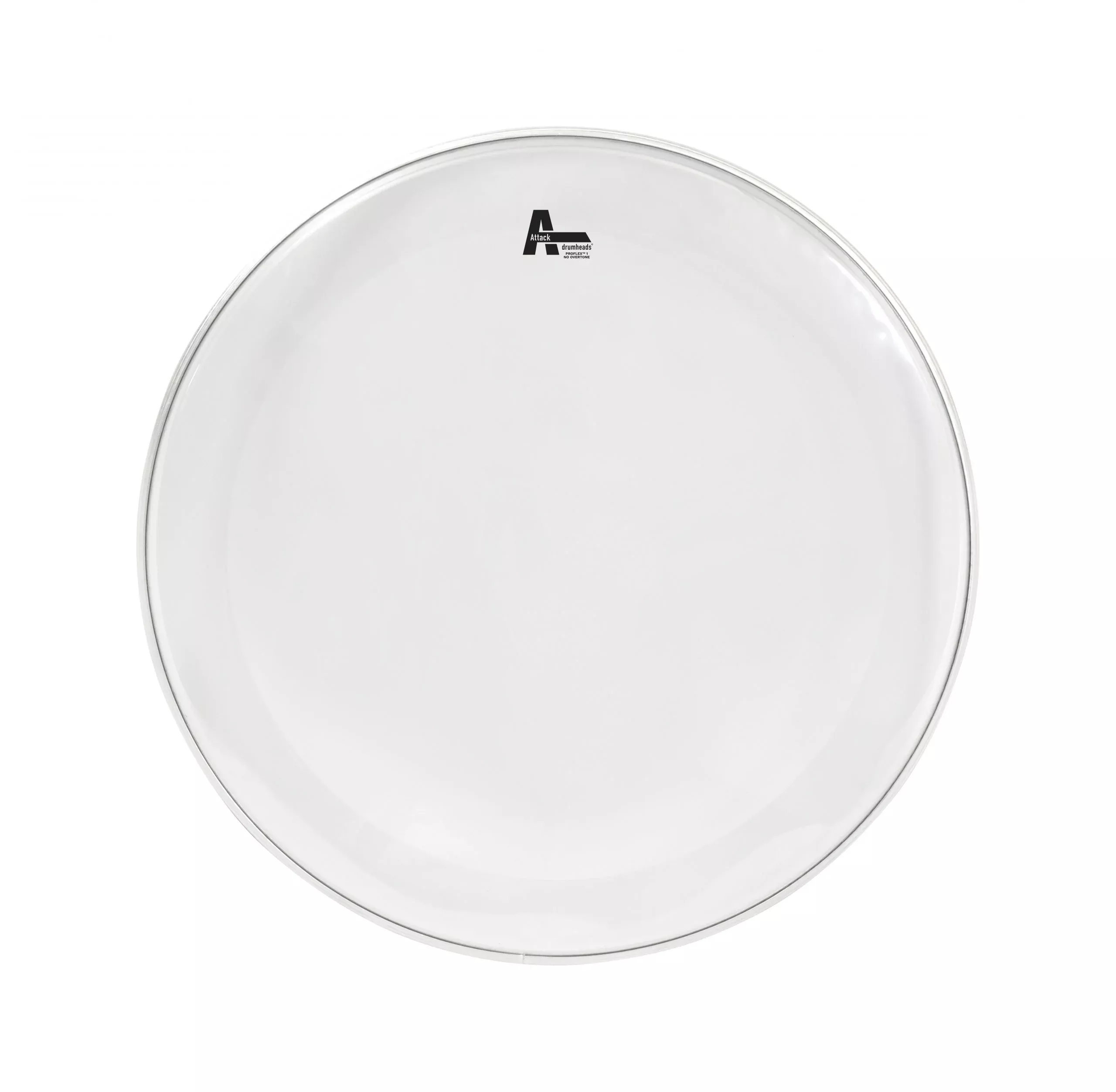 Attack 20" ProFlex1 1Ply No Overtone Clear Bass Drum Head