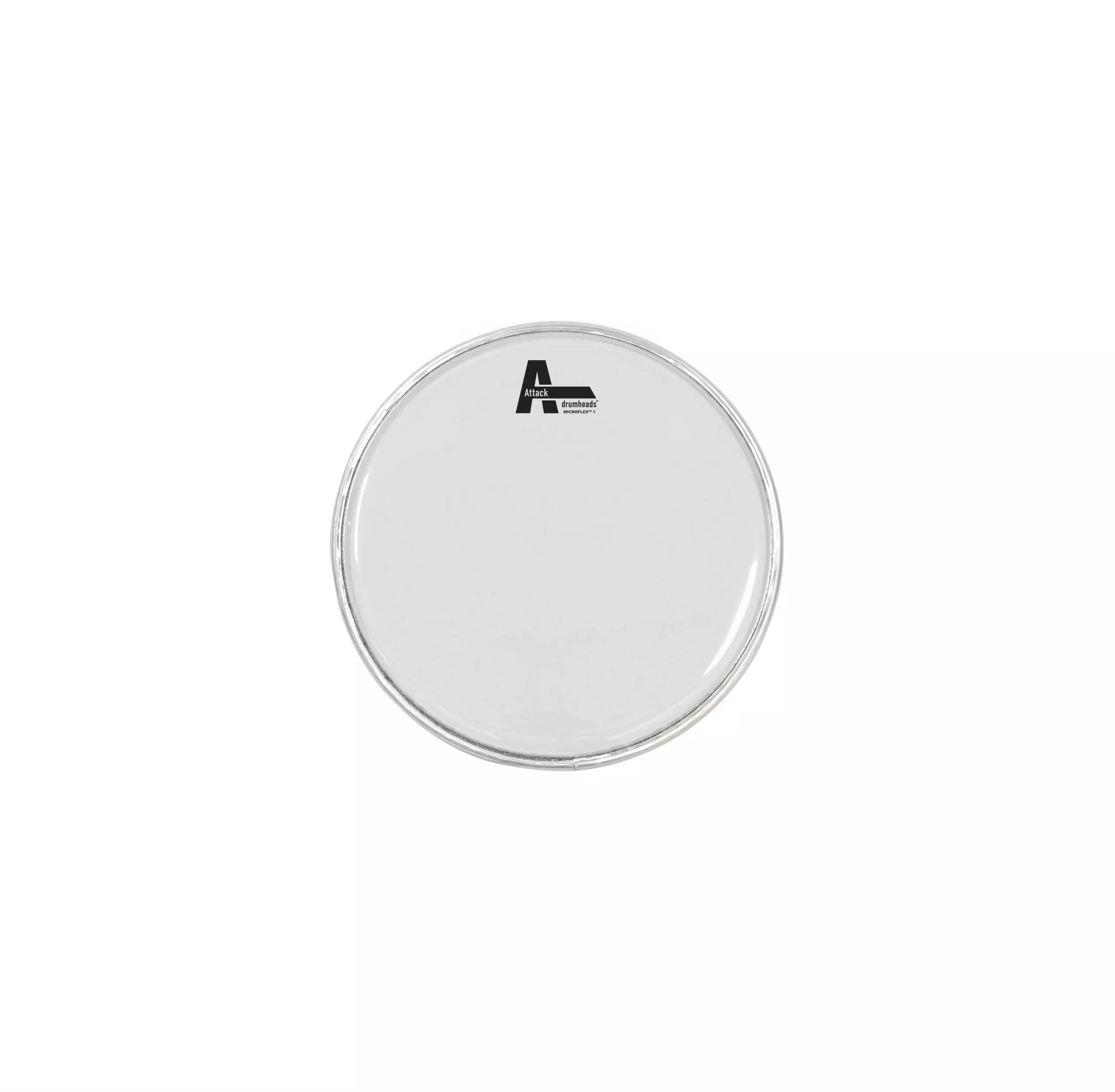 Attack 8" MicroFlex1 1Ply Clear Drum Head