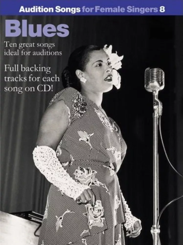 Audition Songs for Female Singers 8 Blues BK/CD