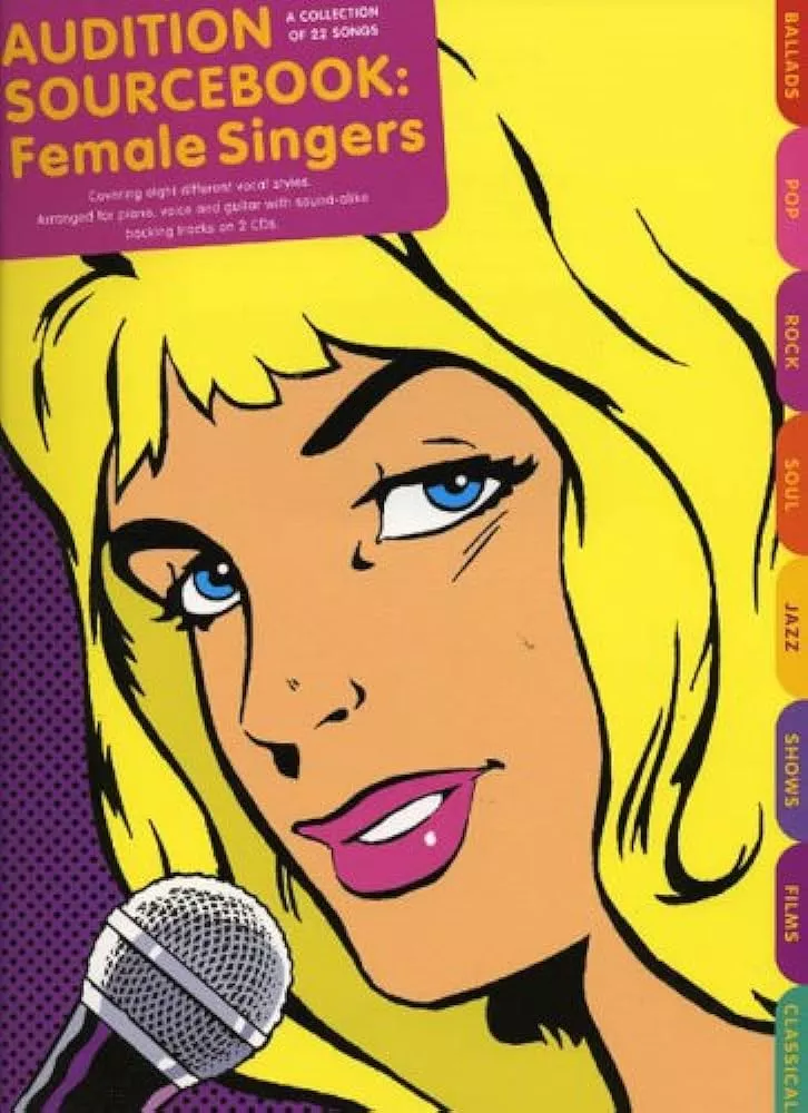 Audition Sourcebook Female Singers Pvg Bk/Cd