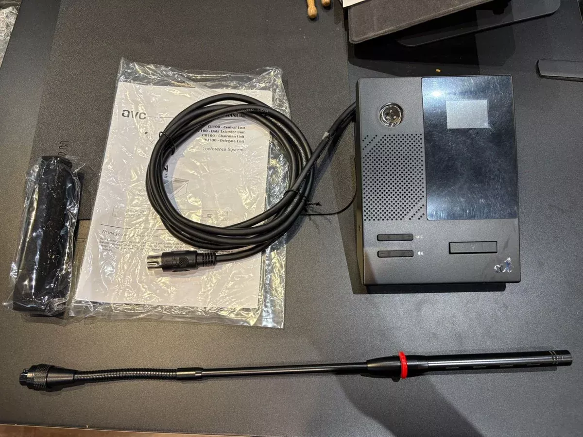 B STOCK (BS-508) Amperes AVC DM100 Delegate Unit for Conference System