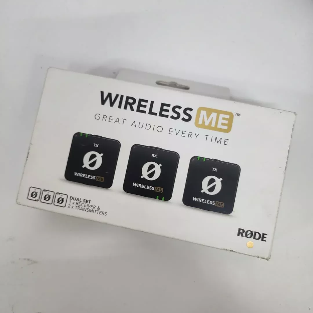 B STOCK (BS-591) Rode Wireless ME Dual Clip-on Microphone System - Black