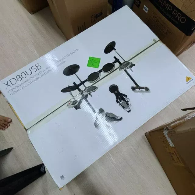 B STOCK (BS-676) Behringer XD-80USB 5-piece Electronic Drum Set (XD80USB)