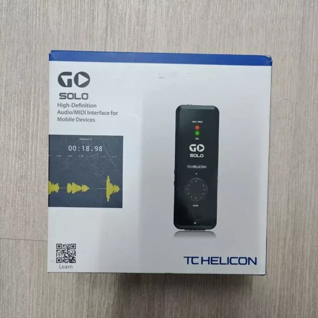 B STOCK (BS-712) TC-Helicon GO SOLO Audio/MIDI Interface for Mobile Devices