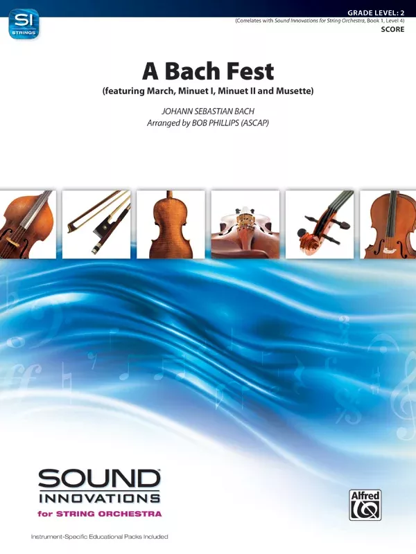 A Bach Fest: String Orchestra Conductor Score & Parts