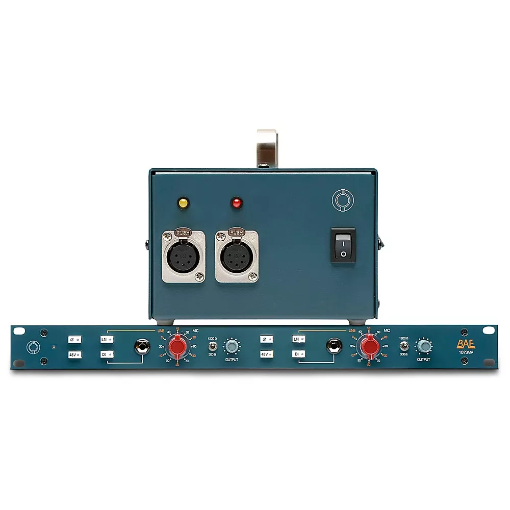 BAE 1073MP Dual Channel Mic Pre With Power Supply
