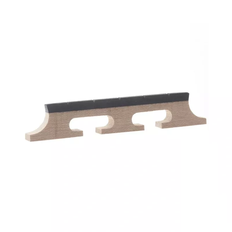 Banjo Bridge, 5-String Ebony Top, 1/2″ Tall