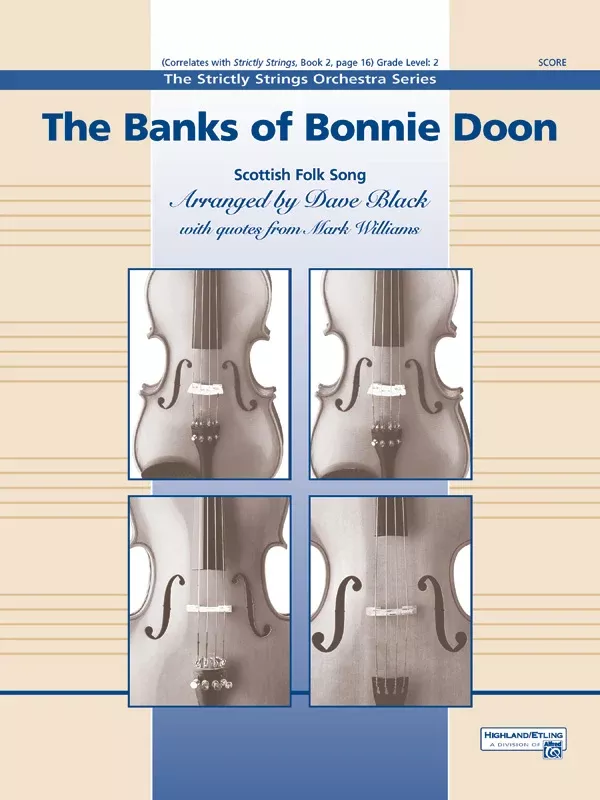 The Banks of Bonnie Doon: String Orchestra Conductor Score