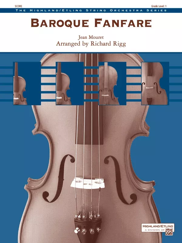 Baroque Fanfare: String Orchestra Conductor Score