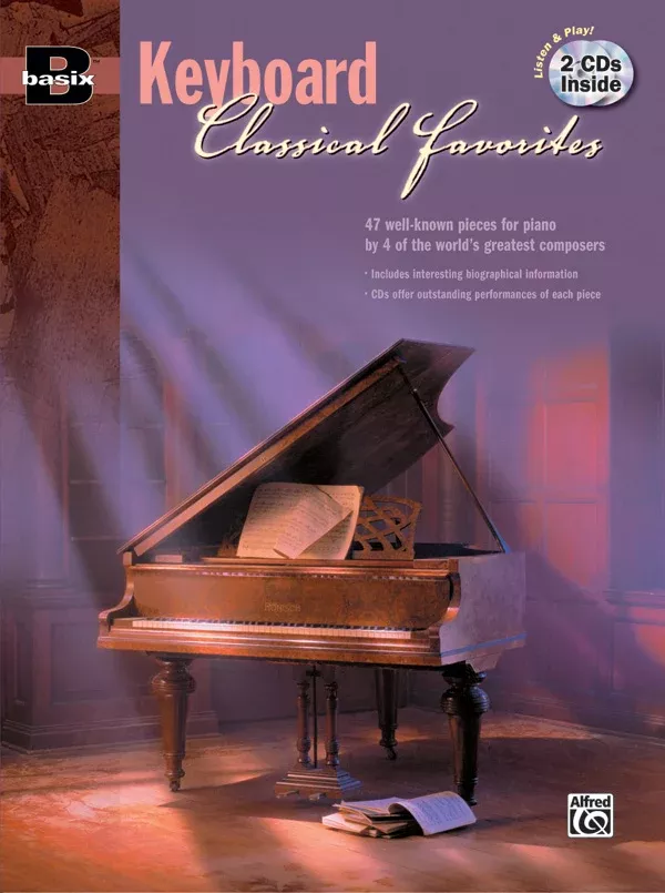 Basix: Keyboard Classical Favorites: Keyboard/Piano Book & 2 CDs