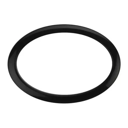 Bass Drum O's - 6" Black Oval
