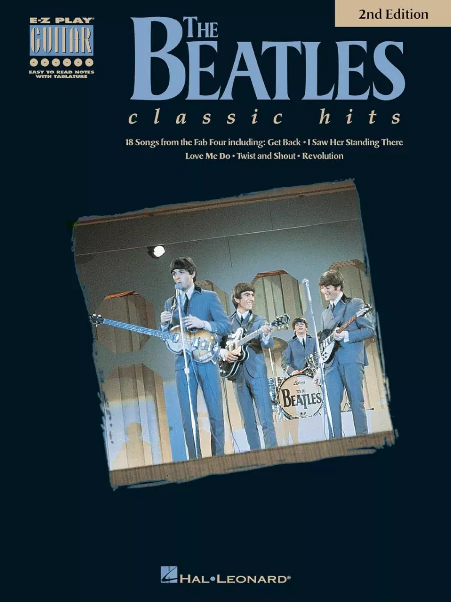 The Beatles Classic Hits Ez Play Guitar 2nd Edition Tab