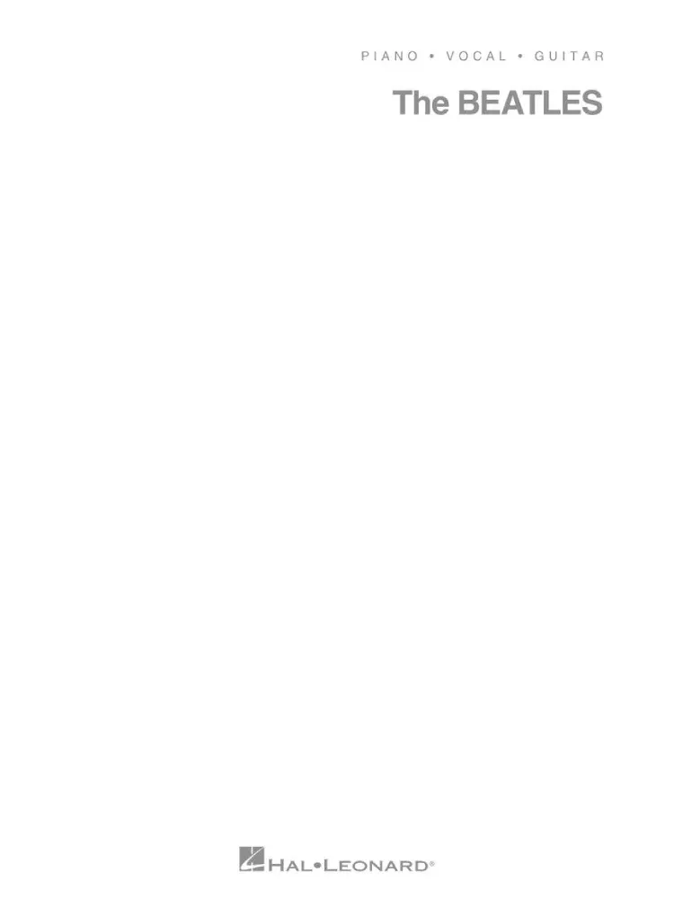 The Beatles White Album PVG