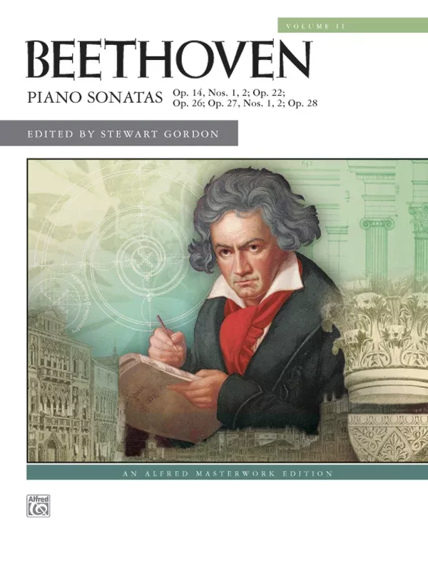 Beethoven: Piano Sonatas, Volume 2 (Nos. 9-15): Piano Book