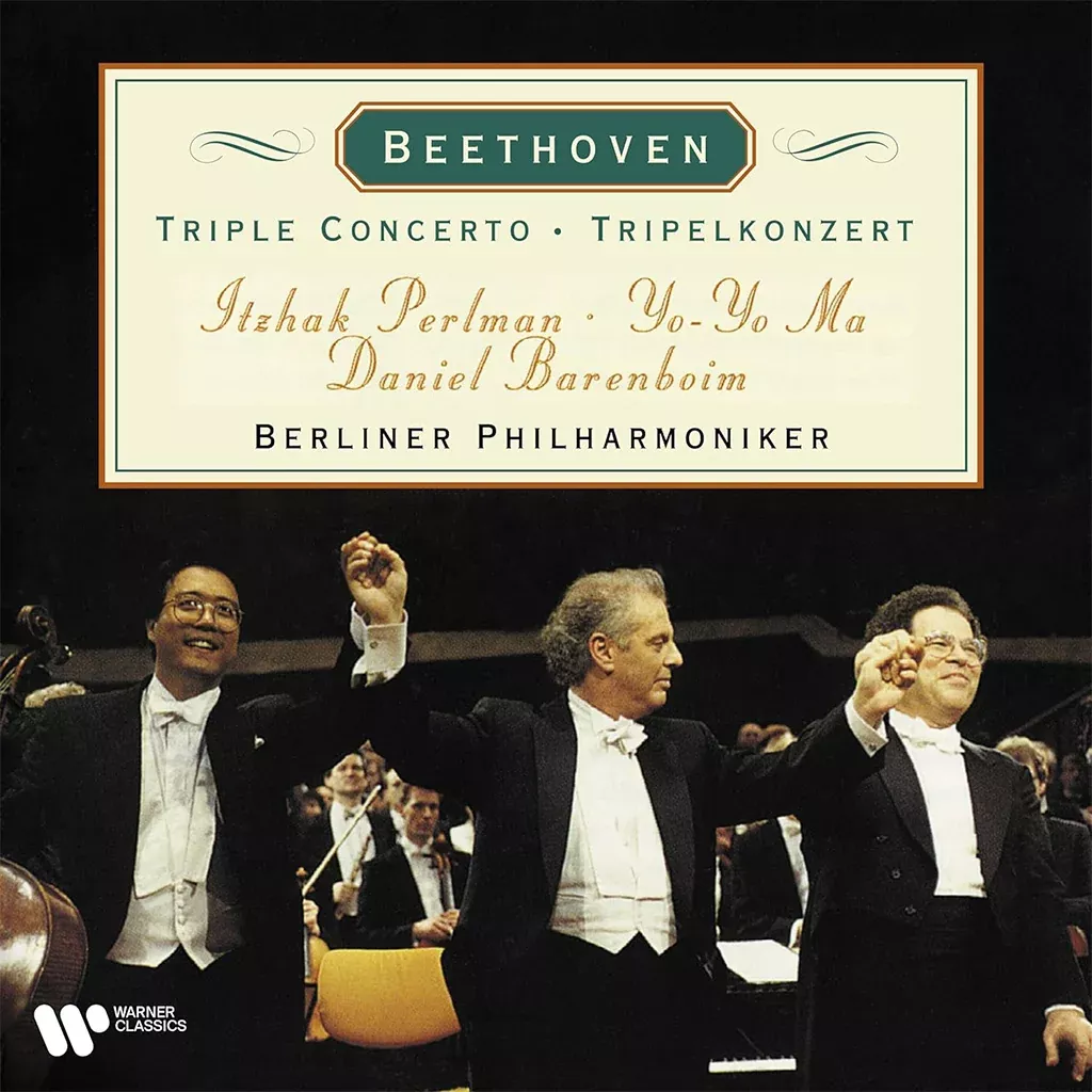 Beethoven: Triple Concerto (EU Press) – Itzhak Perlman, Berlin Philharmonic Orchestra(Vinyl) (BD)