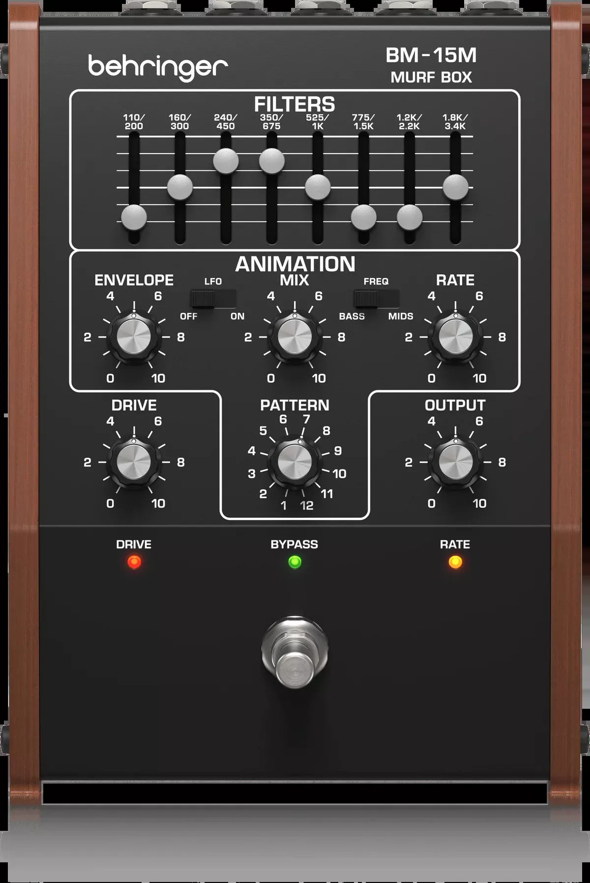 Behringer BM-15M Murf Box Multiple Resonance Filter Array Pedal